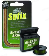 Sufix sheath skin hooklink bruin | 20 M | gevlochten lijn