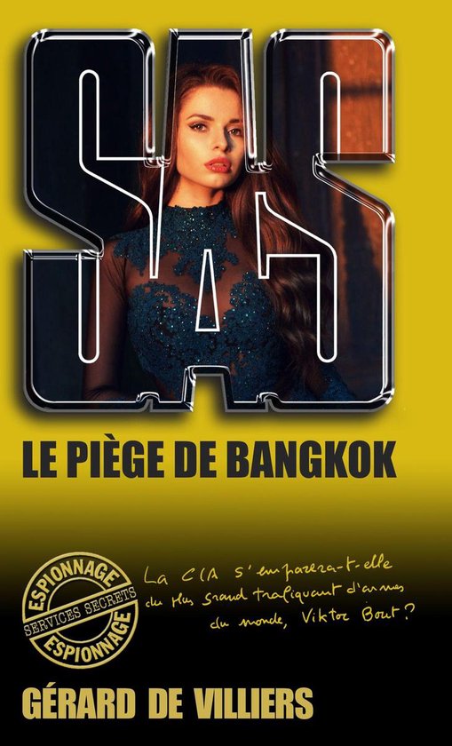 SAS 180 Le Piège de Bangkok - cover
