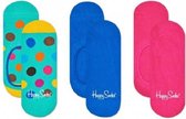 Bol.com Happy Socks Liner Socks Big Dot 3-Pack aanbieding