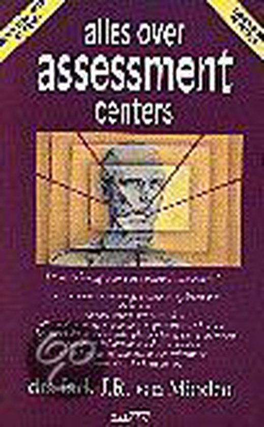Cover van het boek 'Alles over assessment centers'