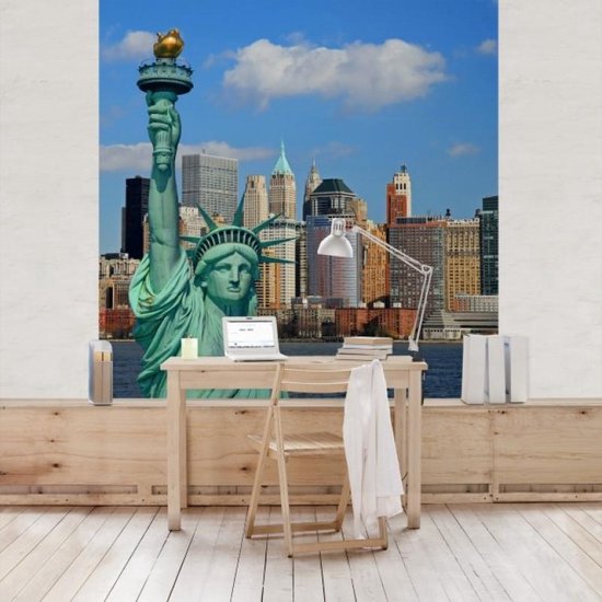 Foto behang new york skyline - Klusspullen kopen? | Laagste prijs