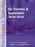 Blackstone's EU Treaties & Legislation 2018-2019
