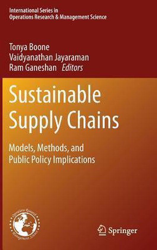 Sustainable Supply Chains