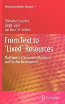 From Text to 'Lived' Resources