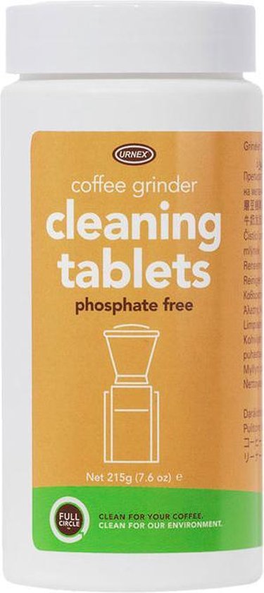 Full circle top grinder cleaner