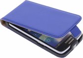 Mobiparts - blauwe premium flipcase - Samsung Galaxy Core LTE / Express 2