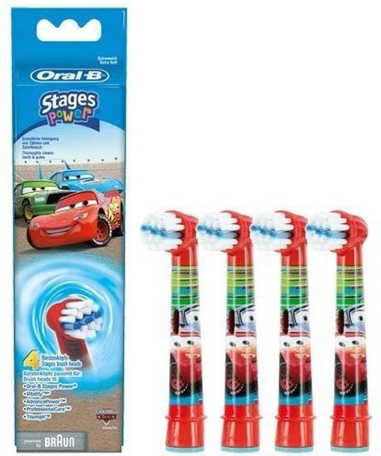 Bonus Spektakel Accor Oral-B Stages Power Kids Opzetborstels Cars - 4 stuks | bol.com