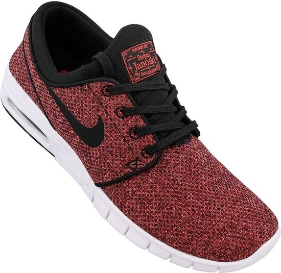 Nike Sneakers Stefan Janoski Max Track Heren Rood Maat 44,5 | bol.com