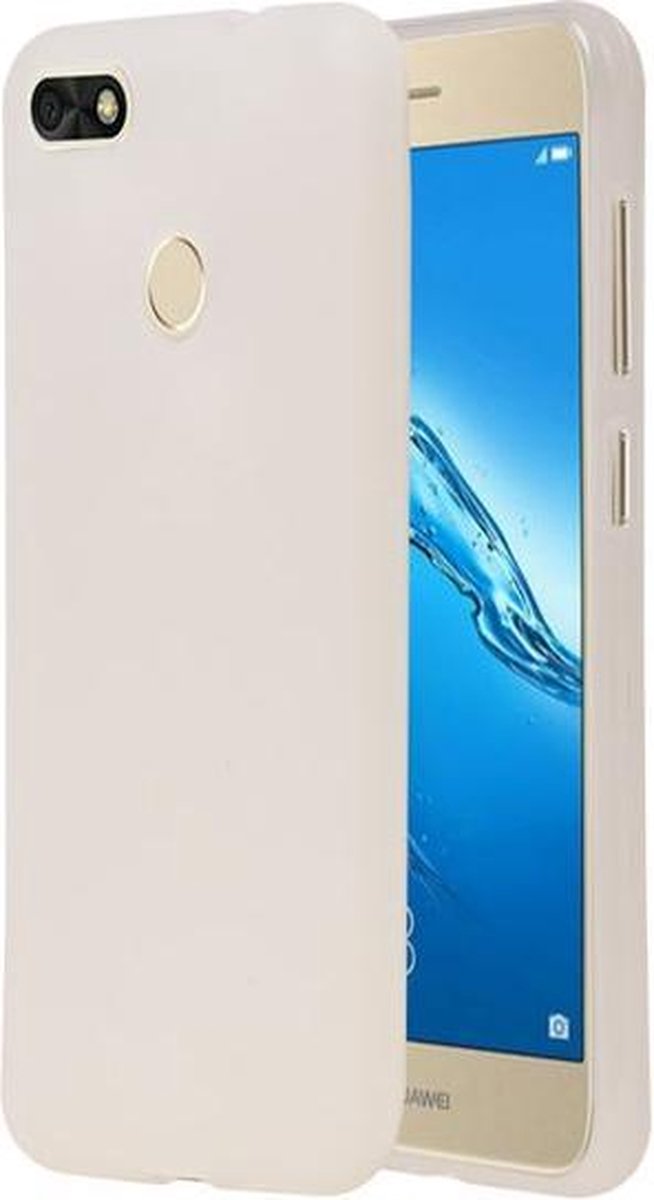 Wit TPU back case cover - Achterkant Hoesje voor Huawei P9 Lite Mini