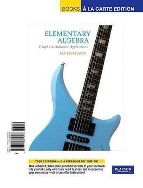 Elementary Algebra Jay Lehmann 9780321655868 Boeken Bol Elementary algebra jay lehmann 9780321655868 boeken bol