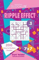 Sudoku Ripple Effect - 200 Easy to Medium Puzzles 7x7 (Volume 3)