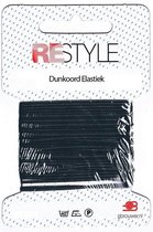 Restyle - Dunkoord Elastiek 1.4mm -  zwart - 4mtr