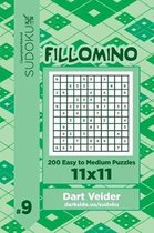 Sudoku Fillomino - 200 Easy to Medium Puzzles 11x11 (Volume 9)