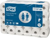 8x Tork toiletpapier Advanced, 2-laags, systeem T4, pak a 250 vellen, pak a 8 rollen