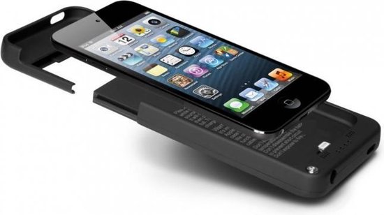 video Paard Kinematica Externe Batterij Case voor iPhone 5-5S (Zwart) | bol.com