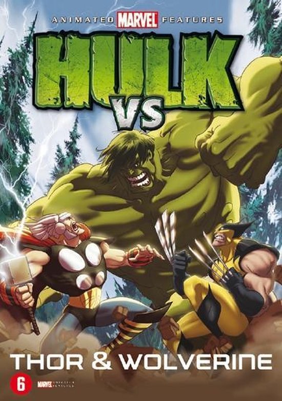 Cover van de film 'Marvel Hulk Vs.'