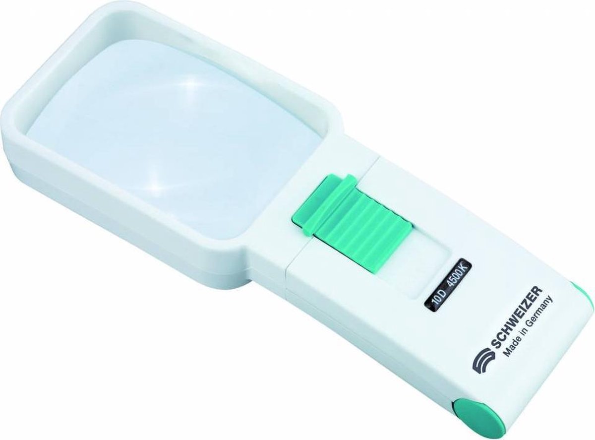 Goedkoopste Schweizer handloep Okolux - 10 dpt - 4500k - 2,5X - 75x50 mm