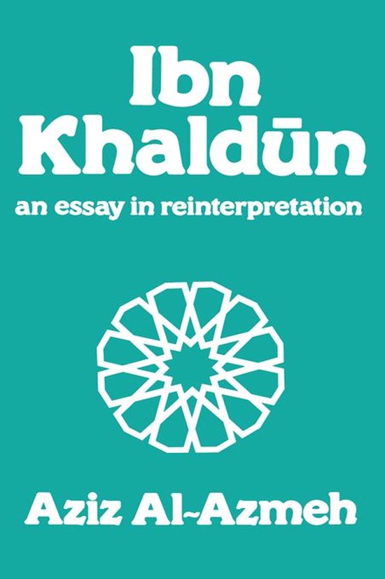 Arabic Thought and Culture - Ibn Khaldun - cover