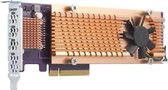 QNAP QM2-4P-384 interfacekaart/-adapter PCIe Intern