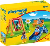 PLAYMOBIL 1.2.3 Speeltuintje - 70130