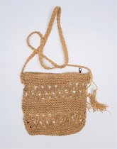 DUA Crossbody Agel Raffia Sling Bag Tas