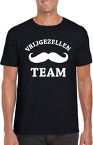 Vrijgezellenfeest Team t-shirt zwart heren L