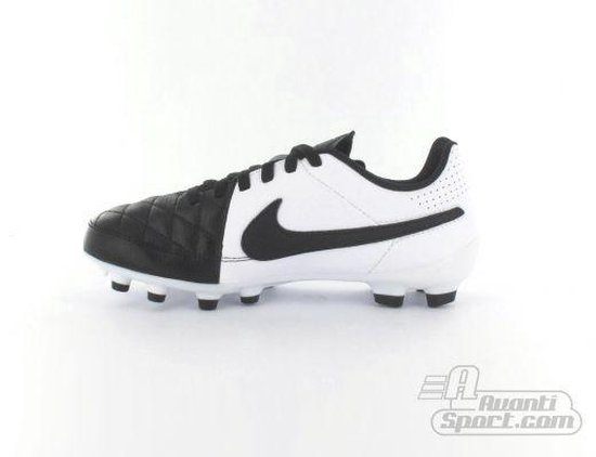Nike Jr Tiempo Genio Leather FG - Voetbalschoenen - Kinderen - Maat 32 -  Zwart;Wit | bol.com