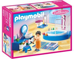 foto van PLAYMOBIL Dollhouse Badkamer met ligbad - 70211