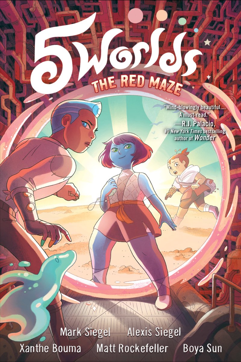 5 Worlds Book 3 The Red Maze