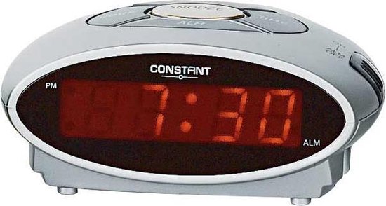 Digitale Wekker: Constant Led Alarm clock | bol.com