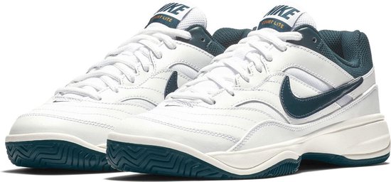 gebouw spoel vertegenwoordiger Nike Court Lite Tennisschoenen Dames Sportschoenen - Maat 38.5 - Vrouwen -  wit/blauw | bol.com