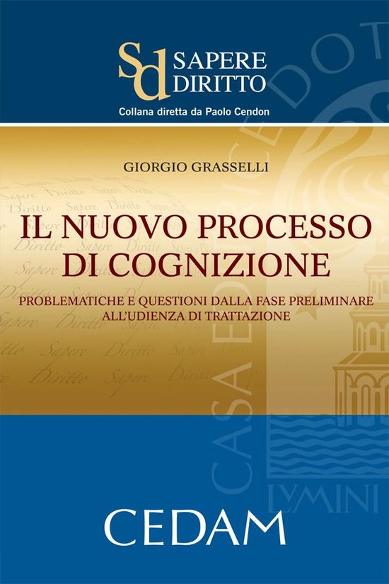 Il nuovo processo di cognizione - cover