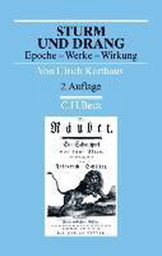 Sturm und Drang, Ulrich Karthaus 9783406461897 Boeken