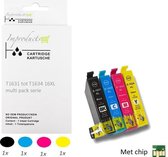 Improducts® Inkt cartridges - Alternatief Epson 16XL 4 pack new chip v4