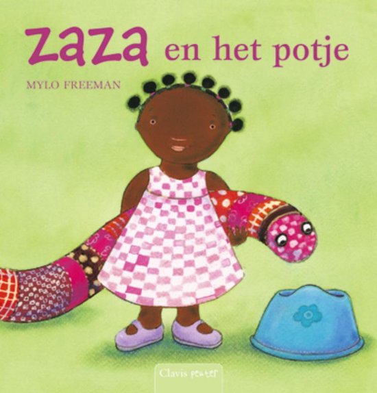 Cover van het boek 'Zaza en het potje' van M. Freeman