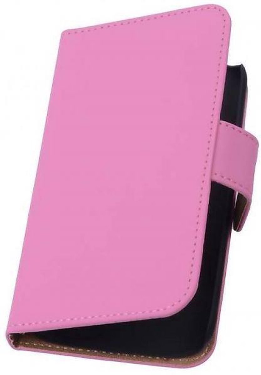 Bookstyle Wallet Case Hoesje Geschikt voor Samsung Galaxy Trend Lite S7390 Roze