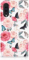 Standcase Hoesje Samsung A50 Cover Butterfly Roses