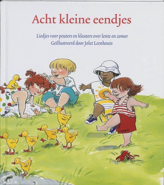 Cover van het boek 'Acht kleine eendjes' van Jolet Leenhouts