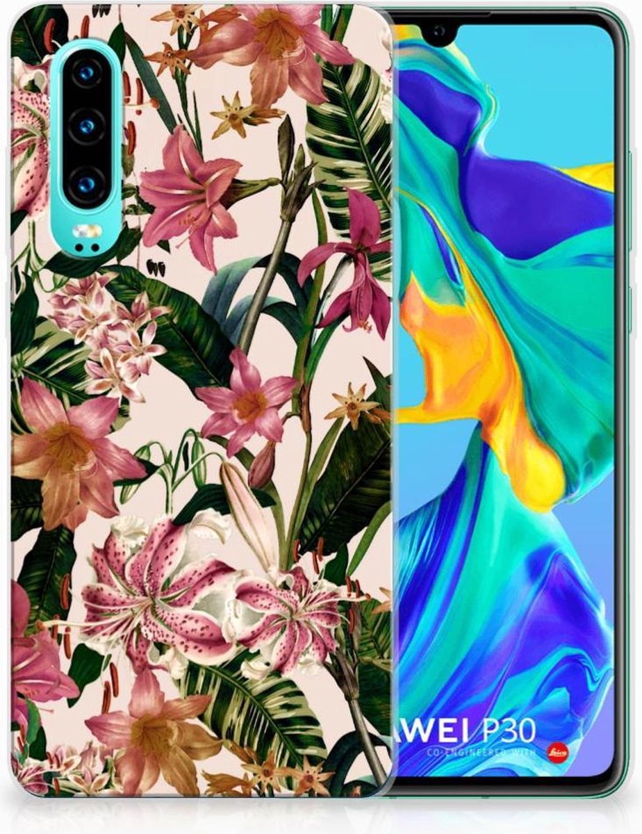 Huawei P30 TPU Case Flowers