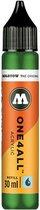 Molotow ONE4ALL™ - 30ml donkergroen navul Inkt op acrylbasis