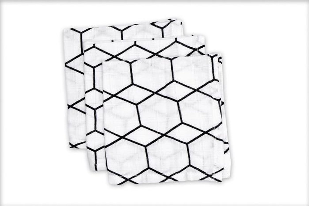 Goedkoopste Hydrofiel washandje GRID (3 stuks