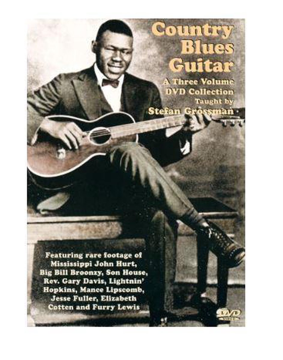 Stefan Grossman - Country Blues Guitar Taught By Stefan Grossman (3 DVD)