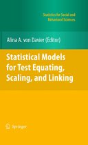 Statistics for Social and Behavioral Sciences - Statistical Models for Test Equating, Scaling, and Linking