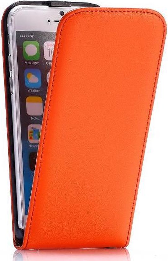 vergaan spanning knal Casify - Oranje Flipcase Hoes - iPhone 6 / 6s | bol.com