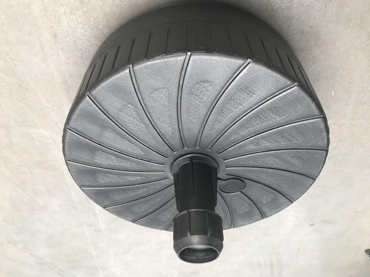 Delschen parasolvoet – 40 liter – kunststof (vulbaar) | bol