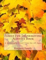 Family Fun Thanksgiving Activity Book