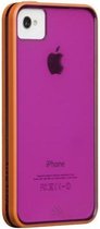 Case-mate Haze Case voor Apple iPhone 4 of iPhone 4s Violet Oranje