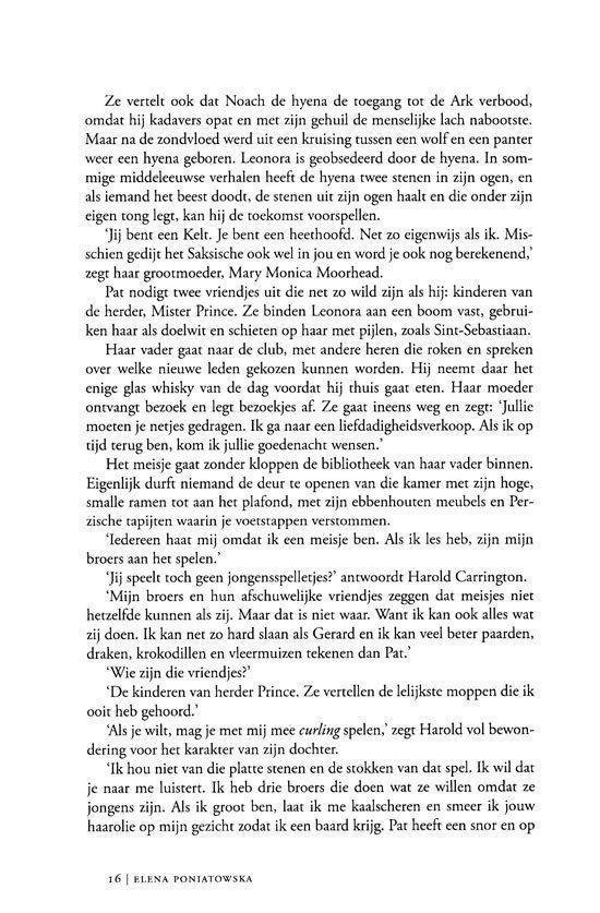 Boekpagina met tekst.