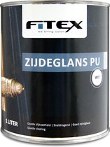 Fitex-Zijdeglans PU-Ral 9001 Cremewit 1 liter