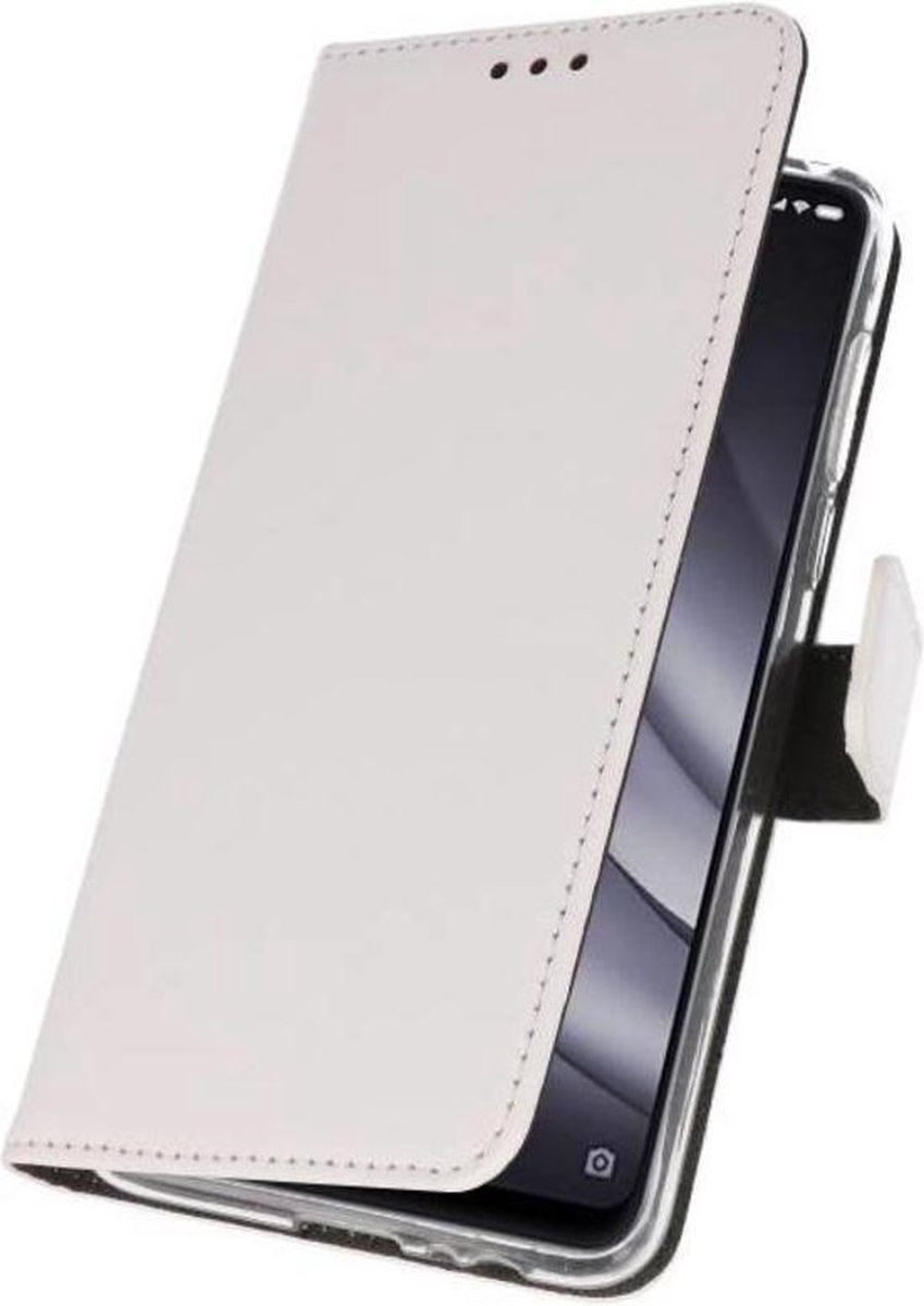 Bestcases Pasjeshouder Telefoonhoesje XiaoMi Mi 8 Lite - Wit